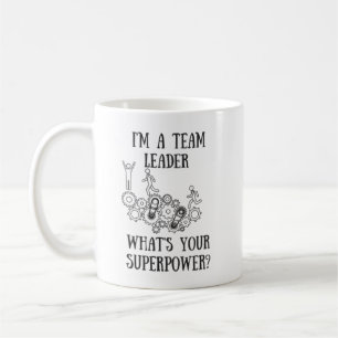 Team-Führer-Supermacht-Tasse Kaffeetasse
