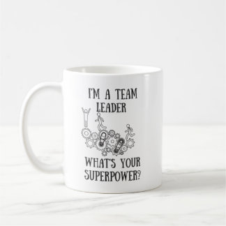 Team-Führer-Supermacht-Tasse Kaffeetasse