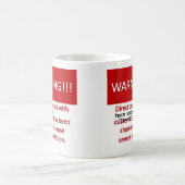 Team-Führungs-Warnung Kaffeetasse (Mittel)