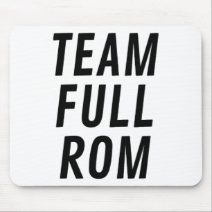 Team Full Rom Fitness Bodybuilding Gym Mousepad
