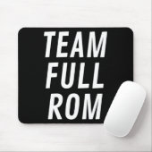 Team Full Rom Fitness Bodybuilding Gym Team Full R Mousepad (Mit Mouse)
