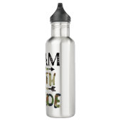 Team Fünfte Klasse zurück zum Schultag Camouflage Edelstahlflasche (Rechts)