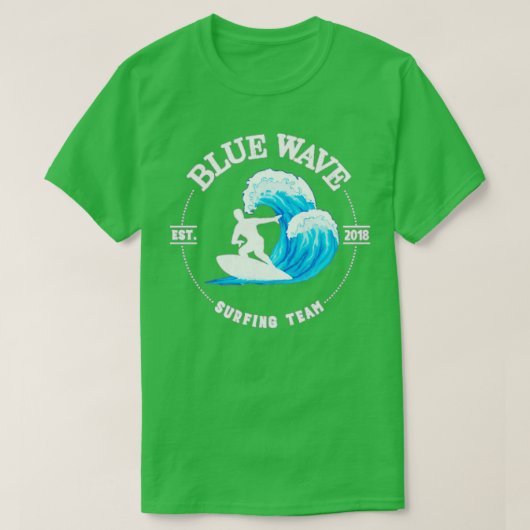 Team für Blauwellen T-Shirt (Design vorne)