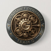 Team G – Gearshift Dynamics Emblem | High Performa Button (Vorderseite)