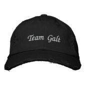 Team Galt Bestickte Baseballkappe (Vorderseite)