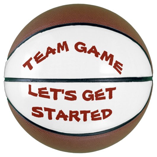 Team Game Basketball (Vorderseite)