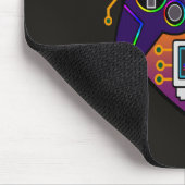 Team Gamer, Retro-Gaming-Controller-Mauspad Mousepad (Ecke)