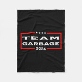 Team Garbage 2024 2 Fleecedecke (Vorderseite)