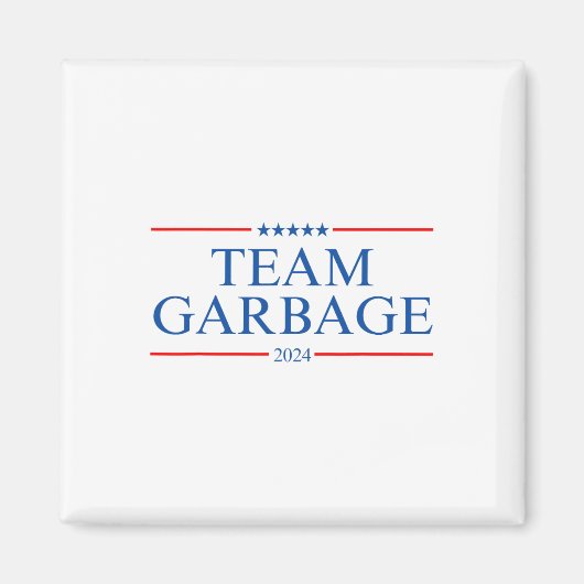 Team Garbage 2024 Magnet (Vorne)