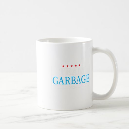 Team Garbage 2024 Trump US-Wahl Kaffeetasse (Rechts)