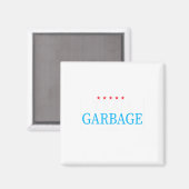 Team Garbage 2024 Trump US-Wahl Magnet (Vorderseite/Rückseite)