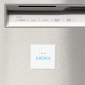 Team Garbage 2024 Trump US-Wahl Magnet (In Situ (Geschirrspüler))