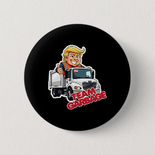 Team Garbyge 2025 Präsidentschaftswahl Niedlicher  Button