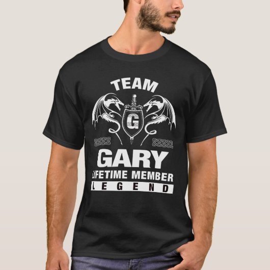 Team GARY - Lifetime Member T-Shirt (Vorderseite)