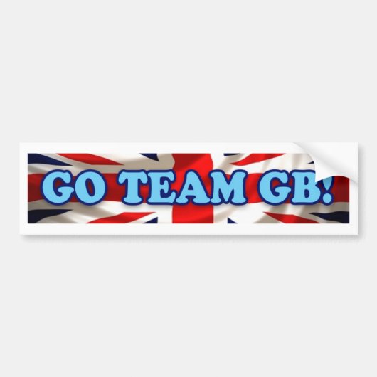 Team GB-Autoaufkleber Autoaufkleber (Vorne)