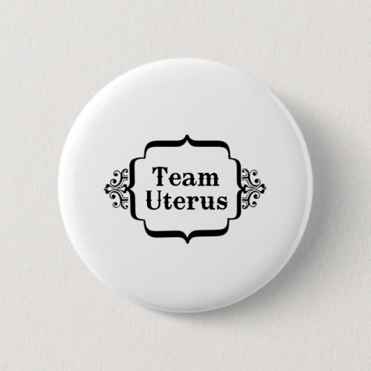 Team-Gebärmutter Button (Vorderseite)