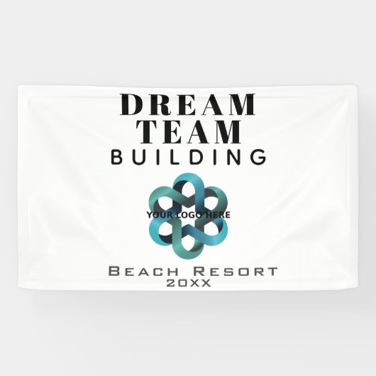 Team Gebäude Dream Team Firmenlogo Banner (Horizontal)