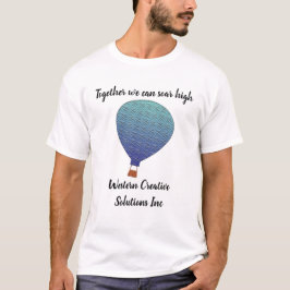 Team Gebäude Hot Air Ballon Motivation Business T-Shirt