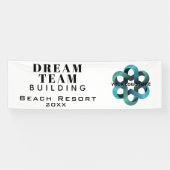Team Gebäude - Logo von Dream Team Company Banner (Horizontal)
