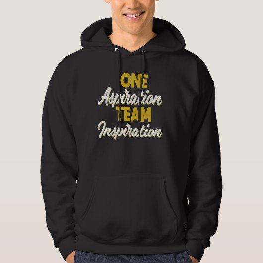 Team Gebäude One Aspiration Team Inspirat Hoodie (Vorderseite)