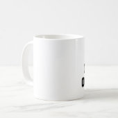 Team-Gefängnisaufseher Kaffeetasse (Vorderseite Links)