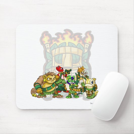 Team-Geheimnis-Insel-Gruppe Mousepad (Mit Mouse)