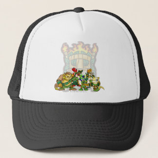 Team-Geheimnis-Insel-Gruppe Truckerkappe