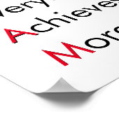 TEAM - Gemeinsam erreicht jeder mehr Inspiration Poster (Ecke)