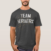 Team Geriatric Funny Mud Run T-Shirt (Vorderseite)