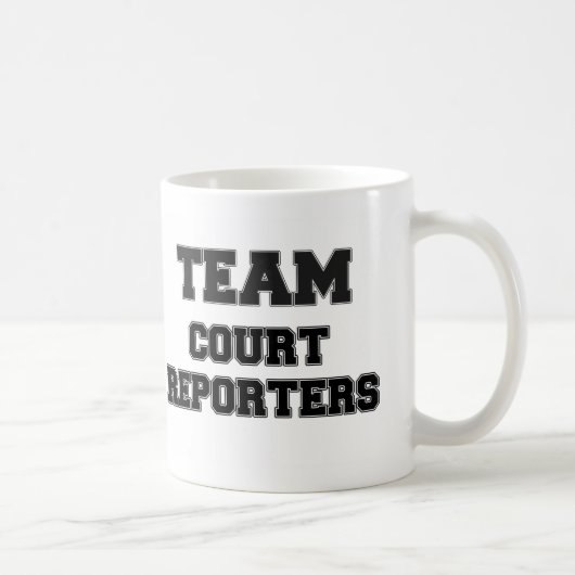 Team-Gerichtsschreiber Kaffeetasse (Rechts)
