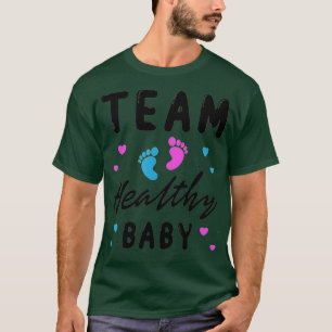 Team gesundes Baby Funny Geschlecht offenbaren Par T-Shirt