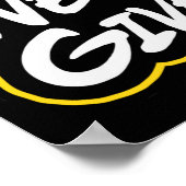 Team gibt nie auf poster (Ecke)