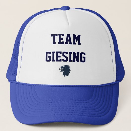 Team Giesing Cap 2 blau Truckerkappe (Vorderseite)