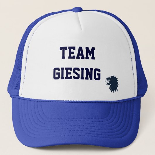 Team Giesing Cap 2 blau Truckerkappe (Vorderseite)