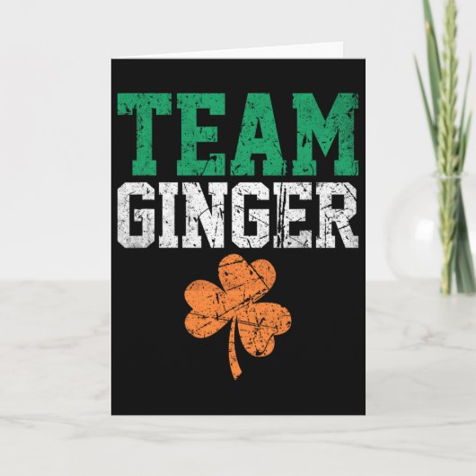 Team Ginger _1  Karte (Vorderseite)