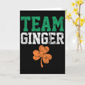 Team Ginger _1  Karte (Gelbe Blume)