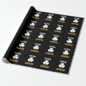 Team Ginger Red Head Funny Irish St Patrick's Day Geschenkpapier (Ungerollt)