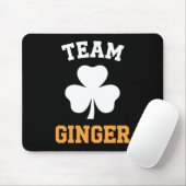 Team Ginger Red Head Funny Irish St Patrick's Day Mousepad (Mit Mouse)