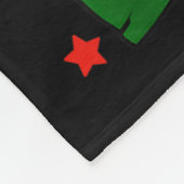 Team Girl Black Kids Gender Reveal Baby Ankündigun Fleecedecke (Ecke)