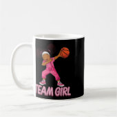 Team Girl Bysketbyll Bbyll Player Kaffeetasse (Links)
