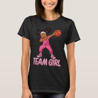 Team Girl Bysketbyll Bbyll Player T-Shirt