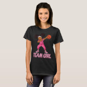 Team Girl Bysketbyll Bbyll Player T-Shirt (Vorne ganz)