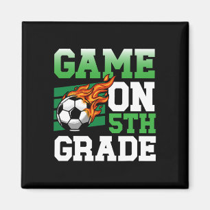 Team Girl Design für eine Fußball-Geschlechtsenthü Magnet