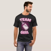 Team Girl Gender Reveal Party Team Pink Baby Annou T-Shirt (Vorne ganz)