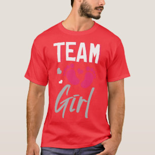 Team Girl Geschlecht Enthüllung Baby Dusche T-Shirt