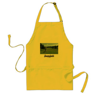Team Golf (Golfer auf Golfplatz) Schürze