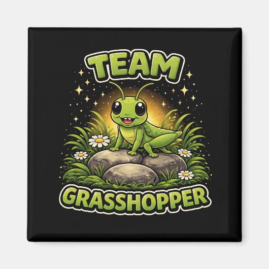 Team Grasshopper Magnet (Vorne)