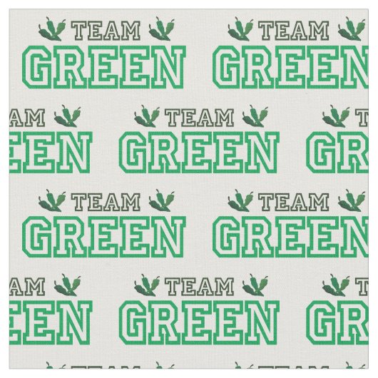 TEAM GREEN Chile Stoff (Nahaufnahme)