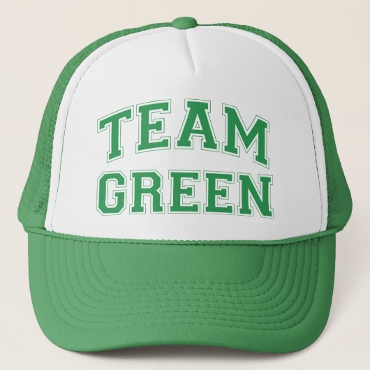 Team Green Hat Truckerkappe (Vorderseite)