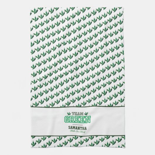 TEAM GREEN Mitglied Geschirrtuch (Vertikal)